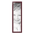thumbnail image 2 of ArtToFrames 12" x 44" Cherry Picture Frame, 12x44 inch Red MDF Poster Frame (WOM-4333), 3 Pack, 2 of 8