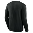 thumbnail image 3 of Men's Black New York Mets Fastball Long Sleeve T-Shirt, 3 of 3