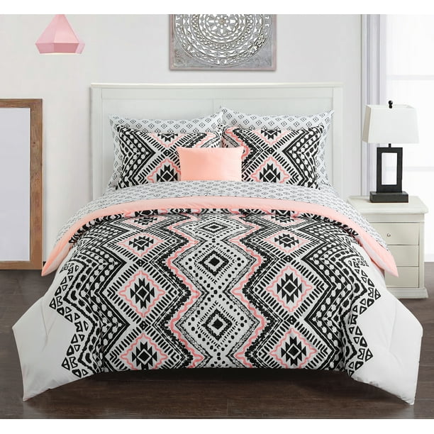 Mainstays Jamine Bed In A Bag - Walmart.com