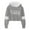 ZC-Grey, variant on Ketyyh-chn99 Hoodies For Girls Fashion Hoodie For Kids Girls Palm Puff Hoodie Sweatshirt Kids Loose Long Sleeve Back To School Blue,6-7 Years