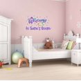 thumbnail image 3 of Beautiful Welcome Personalized Name Girls Love Beautiful Crown Prince Unicorns Royalty Sweet Dreams Decorating Holiday Gift Ideas Bedroom Wall Decal Sticker - Size: 40 In X 24 In, 3 of 5