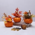 thumbnail image 4 of OAVQHLG3B Artificial Pumpkins,Halloween Pumpkins Decorations, Faux Pumpkins Artificial Vegetables for Halloween Thanksgiving Decorations, 4 of 7