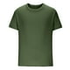 thumbnail image 4 of Tops para hombre, blusas y camisas de manga corta con cuello redondo para hombre, camiseta de punto acanalada para hombre, camisa informal de manga corta con cuello redondo y textura ajustada, blusa p, 4 of 6