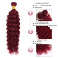 thumbnail image 3 of Hair Bundles Ladrxadr Burgundy Water Wave 99J 35-35-35 cm 300 g, 3 of 7
