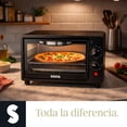 thumbnail image 4 of Horno Eléctrico de Convección Tostador De 7L Hornito Te Permiten Asar, Gratinar, Dorar y Tostar; Incluye Parrilla Y Bandeja Convección Envolvente Temporizador Con Sistema De Apagado Automático, 4 of 8