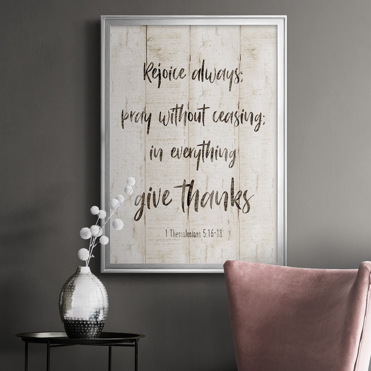 Rejoice Always Premium Classic Framed Print - Ready to Hang