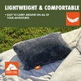 thumbnail image 4 of Ozark Trail Memory Foam Camping Pillow, Adult Use, Dark Gray, 4 of 14
