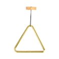 thumbnail image 1 of Meinl Percussion TRI15B 6-Inch Solid Brass Triangle with Metal Beater, 1 of 4