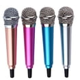 thumbnail image 3 of UPGRATOR 4pcs Microphone for Karaoke Metal Golden Singing Microphone for Sessions, 3 of 6