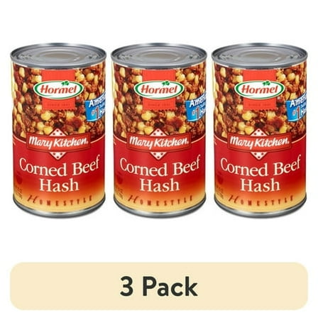 (3 pack) (3 pack) HORMEL MARY KITCHEN Corned Beef Hash, 25 oz Steel Can