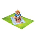 thumbnail image 2 of Yihuala Happy Birthday Card for Wife Husband 3D Bear for Greeting Cards Postcards Gifts with Envelope Decoratio, 2 of 5