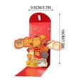 thumbnail image 3 of Lilixerw 2026 Spring Festival 3D Red Envelopes,New Year Lucky Money Packets with Pull-Out Design,Festival Gift Cash Envelopes,Multicolor,6.3 Inch, 3 of 6