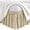 Khaki, variant on YEAHOME Wrap Around Bed Skirts for Twin Beds 15" Drop, White Adjustable Elastic Dust Ruffles Easy Fit Wrinkle & Fade Resistant Silky Luxurious Fabric Machine Washable