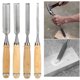 thumbnail image 5 of Cincel de Madera ANGGREK Cuchillo de Talla de madera Herramientas de carpintería Hoja de Acero Alta Dureza 4PCS, 5 of 7