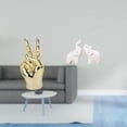 thumbnail image 2 of Esculturas de elefantes con gestos de los dedos de la mano, adornos creativos para el hogar, sala de estar, gabinete, estante, decoración de mesa, est, 2 of 8