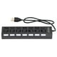 thumbnail image 5 of Estación De Acoplamiento USB Hub De 7 Puertos ANGGREK Negro 7 Interruptores De Alimentación Independientes 480 Mbps, 5 of 7