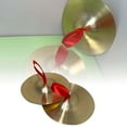 thumbnail image 2 of Fokuz Music Teaching Tool Copper Percussion Set | Early Education Enlightenment Instruments Copper Hats And Combination | Stage Grade Brass Material Three Scale Precise Adjust, 2 of 5