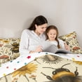 thumbnail image 5 of Feelyou Cartoon Bee Animal Bedding Comforter Set, Mushroom Leaf Plant Twin Comforter Sets, Vintage Western Countryside Reversible Bedding Set, Breathable Home Decor, 2-Piece, 5 of 8
