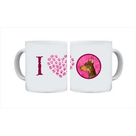 

15 oz. Doberman Dishwasher Safe Microwavable Ceramic Coffee Mug