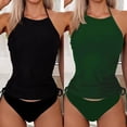 thumbnail image 3 of Clearance Now! Womens Bikini Separates Tops & Bot Plain Color Bal Print GXU V0K0, 3 of 8