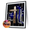 thumbnail image 2 of Cuadros Decorativos 5D DIY diamante pintura bandera nacional completo taladro Rhinestone mosaico arte imagen Likrtyny embutido en tela, 2 of 9
