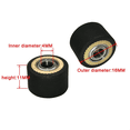thumbnail image 3 of 5pcs HQ Pinch Roller 4x11x16mm Plotter Cutter Roller for GCC Rabit Pcut Mimaki Graphtec Iolion Cutter Plotter, 3 of 5