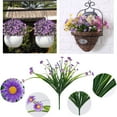 thumbnail image 4 of Viworld Artificial Daisies Flowers Outdoor UV Resistant 6 Bundles Fake Foliage Greenery Faux Plants Shrubs Plastic Bushes for Window Box Hanging Planter Farmhouse Indoor Wedding Home Decoration, 4 of 8