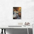 thumbnail image 2 of ARTCANVAS Young Woman Looking In a Mirror Canvas Art Print by Delphin Enjolras - Size: 18" x 12" (1.50" Deep), 2 of 9