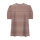 thumbnail image 4 of Tops de Manga Corta para las Mujeres Suelto Ajuste Impreso Cuello Redondo Camiseta Suelta Superior, Poliéster Verano Primavera, 4 of 5