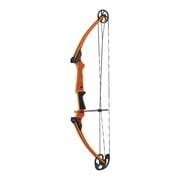 Genesis Archery Universal Original Compound Practice Bow, Right Handed, Orange