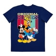thumbnail image 1 of Playera Para Niño Disney Mickey Mouse Cuello Redondo Manga Corta Talla 4 Azul Marino, 1 of 1