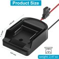 thumbnail image 3 of Adaptador de ruedas eléctricas para conector de montaje de batería Makita 18V con interruptor empotrado, 3 of 4
