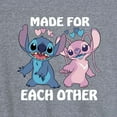 thumbnail image 3 of Lilo & Stitch - Made For Each Other - Women's Racerback Tank Top, 3 of 5