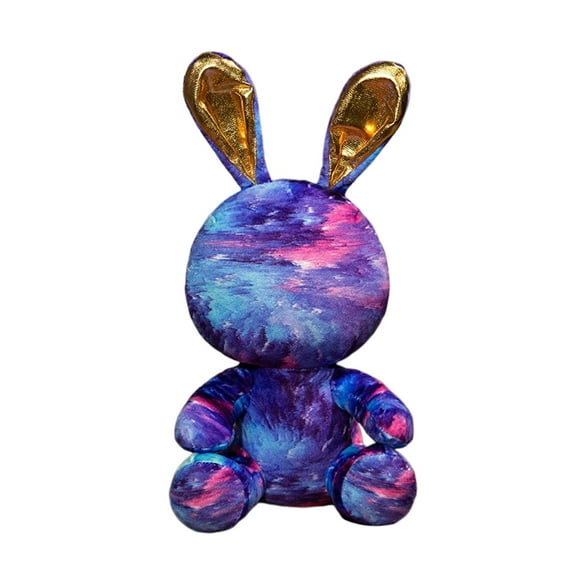 HILABEE Chinese New Year Doll Bunny Throw Pillow Stuffed Animal Toy Soft Stuffed Toy Cute for Spring Festival Decorations Gift , colorful, 30CM