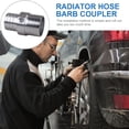 thumbnail image 4 of Shisuyan Radiator Hose Barb Coupler with 1/8" NPT Port Useful Steam Tube Adapter, 4 of 8