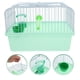 thumbnail image 5 of Jaula portátil para pájaros con bebedero y comedero. Amplia jaula para pájaros para un viaje cómodo. Transportín metálico para pájaros. Jaula de viaje portátil para pájaros., 5 of 8