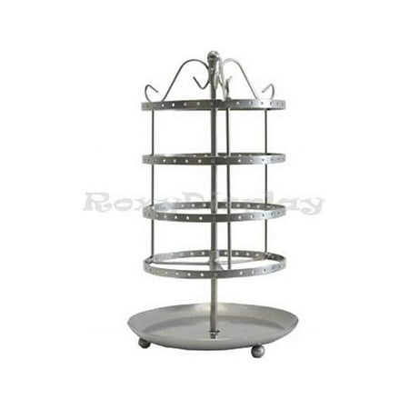 Roxy Display JW-DQFA-012 Boutique Earrings Rotating Holder Display - Gray, 36 Pieces