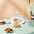 thumbnail image 1 of pitrice European Style Ceramic Cake Stand Fruit Rack Serving Tray for Snack White, 1 of 9