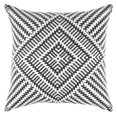 thumbnail image 5 of TreeWool (Pack of 2) Kaleidoscope Accent Decorative Square Cotton Throw Pillow Covers (24" x 24", Black), 5 of 6