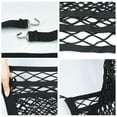 thumbnail image 3 of unbranded Auto Seat Storage Net Negro Organizador De Bolsillo Para Asientos Con Material Duradero Y Práctico, 3 of 8