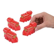 Christmas Train Pullback - Party Favors - 12 Pieces