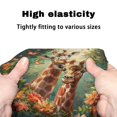 thumbnail image 7 of HELLHERO Giraffe Seat & Backrest Cover Set Stain Proof Seat Back Cover & Easy to Clean for The Elderly with Soft Non-Slip Fit, 7 of 7