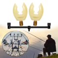 thumbnail image 3 of Engranaje Del Equipo  Del de  31cm blanco luminoso shamjiam Barra de zumbido de descanso de caña de pescar, 3 of 9