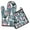 Husky Dog Flower, variant on King Charles Cavalier Kitchen Oven Mitt and Pot Holder Sets 2 Pcs for Baking, Cooking and Grilling, Heat Resistant Up To 392 °F
