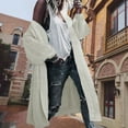 thumbnail image 2 of Tuphregyow Women Cardigan Open Front Winter Clothes Knit Outwear Oversized Button Lightweight Sweaters Trendy Loose Cardigans Long Sleeve Solid White XL, 2 of 8
