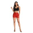 thumbnail image 6 of Aellinatey Womens Sequins Shorts High Waist Hot Pants Sparkly Clubwear Night-Out Shorts, 6 of 15