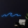 thumbnail image 3 of Handmadetneonsign Wave Neon Sign, Beach LED Neon Art Decor, Wave Beach Holiday Wall Decor, 3 of 5