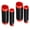 Black, variant on Permanent Silicone Motorbike Grip Covers Worldwide Not Slip Security For Handlebars Brake Regulators