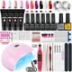 thumbnail image 3 of Juego de uñas acrílicas con lámpara LED, secador de esmalte de uñas de Gel UV, herramientas de Arte de manicura, juego de taladro de Base superior, 3 of 4