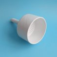 thumbnail image 4 of White Porcelain Flagon with Wide Mouth Funnel Dishwasher Safe for Transferring Liquid Dry, 4 of 8